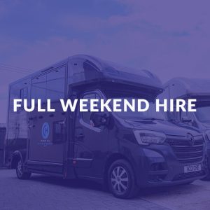 Full Weekend Hire